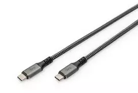 Digitus DB-300443-030-S USB kabelis USB4 Gen 2×2 3 m USB C 20Gbit/s 100 W Juoda