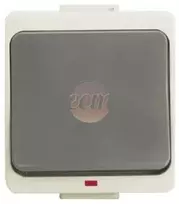 Timex Elektro WNT-1J-b/S SZ JANTAR-bis Vienas jungiklis su apšvietimu n/t IP44 rutulinis WNT-1J-b/S