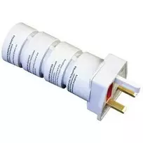 Solight Travel adapteris sulankstomas baltas