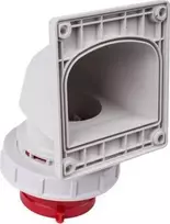PCE plokštės kištukas (fazių perjungiklis) 16A 5P 400V raudona IP67 TWIST 778152-6