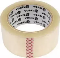 VOREL PP pakavimo juosta skaidri 48 mm x 66 m