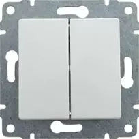 Kos Elektro System KOS Dvivietis Vena žvakidės balta jungtis (510415)
