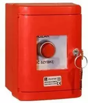 Spamel SP22 UGNESINGAS MYGTUKAS IP55 RAUDONAS