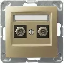 Ospel F tipo Antenos lizdai su dvigubu auksu (GPA-2YF / m / 28)