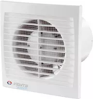 Vents Ašinis ventiliatorius fi 125 9.3W 31d B laikmatis baltas (125SILENTA- STHL)