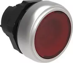 Lovato Electric „Lovato“ elektrinis mygtuko pavara raudona su foninio apšvietimo spyruokliniu grąžinimu (LPCBL104)