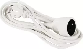 Elcan ilgintuvas 1 lizdas 3 m baltas (PM-BW-1G-30)