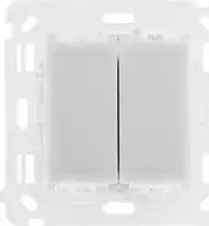 Kontakt Simon Simon 54 Touch mechanizmas Dvivietis valdymo mygtukas į ST2M, sukurti trapo ar kryžminės sistemos ST2S