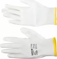 YATO RĘKAWICE NYLON/PU balta ROZ. 9