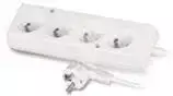 Plastrol 4 – įlankos ilgintuvas iš/ant 10A 1,5m balta PS-470 (W-97480)
