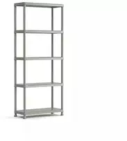 KETER Plastikinė sandėliavimo lentyna 5 lentynos 75 x 32 x 176 cm PILKA
