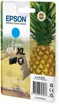 „Tusz Epson 604XL“ – 4 ml – žydra – originali – lizdinė pakuotė su RF / garsiniu signalu – rašalo kasetė – skirta „Expression Home XP-2200“, „2205“, „3200“, „3205“, „4200“, „4205“, „WorkForce WF-2910“, „2930“, „2935“, „2950“ spausdintuvams