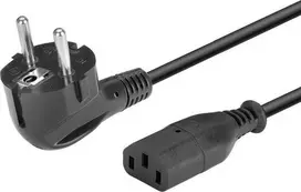 Montis Kompiuterio kabelis 0,75mm + Uni- Schuko kištukas 1.5m POLSKI PRODUKTAS Montis MT098- 1, 5