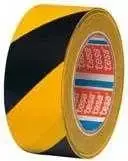 Tesa 4169 juoda, geltona gerai matoma juosta 50 mm x 33 m