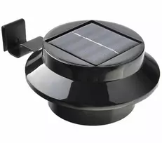 Creativehome ATL ZD52 saulės energija varomas sodo šviestuvas 3LED juodas