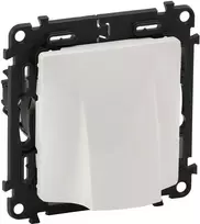 Legrand kabelio lizdas su spaustukais baltas (753133)