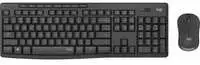 Klaviatūra ir pelė Kit Logitech MK295 Silent Belaidis rinkinys Graphite