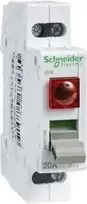 Schneider Electric „Schneider“ modulinis jungiklis 32A 2P iSW su raudona lempute (A9S61232)