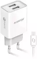 Aligator Smart tinklo įkroviklis 2.4A baltas