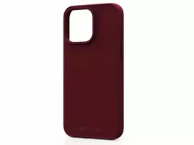 Njord Suede MagSafe dėklas jūsų Apple iPhone 15 Pro Max, red