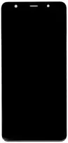 Dėklas For_Samsung LCD ekranas + jutiklinis blokas Samsung A750 Galaxy A7 2018 Juodas
