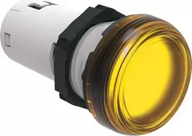 Lovato Electric vientisa LED signalinė lempa geltona 24V AC / DC (LPMLB5)