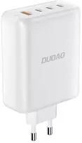 GaN Dudao A140EU USB-A / 3xUSB-C PD 140W įkroviklis - baltos spalvos
