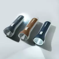 TIROSS žibintuvėlis SU AA BATERIJA 1W LED 60lm+1 LED 35lm