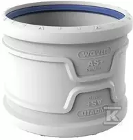 Nordisk Wavin Dviguba įvorė AS+ 160 mm