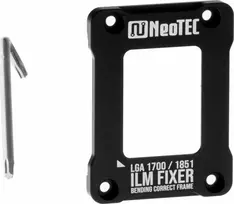 NeoTec ILM Fixer Kontaktinis rėmas Juodas LGA 1700/1851 Lenkimas Teisingas Rėmas