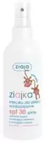 Ziaja Ziajka SPF 30 Vandeniui atsparus purškiamas pienelis vaikams, 170 ml