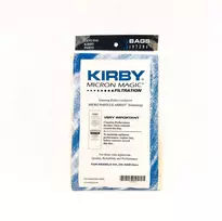 Kirby siurblio maišeliai-filtrai Micron Magic, rudi, tradicinis TWIST pajungimas (PAKUOTĖ 3 VNT.)
