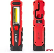 Amio LED serviso lempa 300lm 220mm su įkraunama baterija