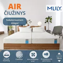 Čiužinys Mlily Air 200x160x18cm
