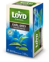 Juodoji aromatizuota arbata LOYD Earl Pilkas, 20x1.7g