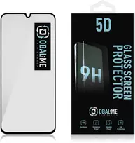 OBAL:ME 5D apsauginis stiklas telefonui Samsung Galaxy A25 5G Juodas