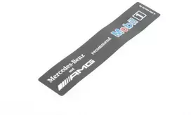 Mercedes-Benz W164 AMG logotipas Mobil1 Oil lipdukas etiketė Originalus A0045849438