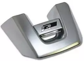 VAG VW R Line aliuminio vairo ratlankio apkaba su emblema originali 1K8419685BPOP