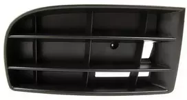 VAG VW Rabbit Golf MK5 03 - 09 K1 Priekinis bamperis apatinis 3 strypų grotelės Dešinysis originalus 1K0853666A9B9
