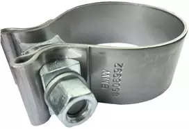 BMW 1 3 5 serijos X1 X3 X5 X6 priekinio išmetimo DPF duslintuvo spaustukas 18308506992 originalus