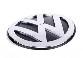 VAG VW Beetle kabrioletas chromo spalvos juoda emblema originali 1C0853617BULM