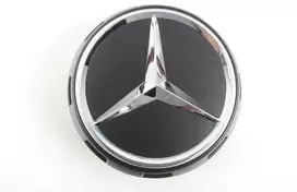 "Mercedes-Benz" ratų centrinis dangtelis Matinis 75 mm originalus A00040009009283