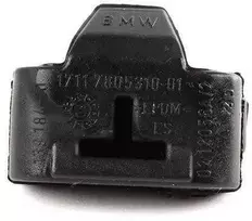 BMW E81 E87 E93 guminis apatinio radiatoriaus laikiklio įdėklas originalus 17117805310
