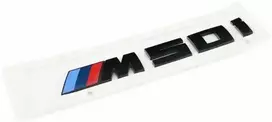 BMW X6 G06 galinė bagažinės emblema "M50i" juoda 51142472842 originali