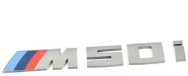BMW G07 emblema "M50i" originali 51148093998