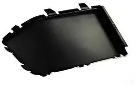 VAG AUDI Satino juodos spalvos priekinio bamperio grotelių dešinysis dangtelis originalus 8S0807152A9B9