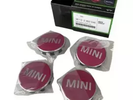 BMW MINI Cooper Jcw One F54 F55 F56 F57 F60 stebulės dangtelis Mini rožinis 36132360946 originalus