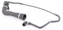 BMW E60 E61 viršutinė radiatoriaus žarna su ventiliacijos žarna nuo variklio iki radiatoriaus 17127560968 Originali