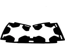 VOLVO XC60 centrinės konsolės puodelio laikiklis guminis įdėklas 1284528 NEW GENUINE