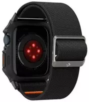 Dėklas Apple Watch 4 / 5 / 6 / 7 / 8 / 9 / SE ( 44 / 45 mm) Spigen Lite Fit ”Pro” juodos spalvos